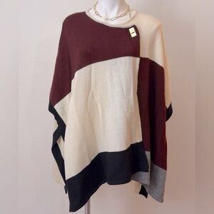 Marc New York Merino Wool Poncho